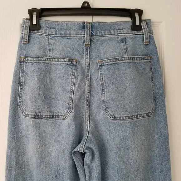 J. Crew Light Blue Flare Jeans - Picture 4 of 9